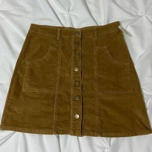 Altard State Corduroy Skirt NWT